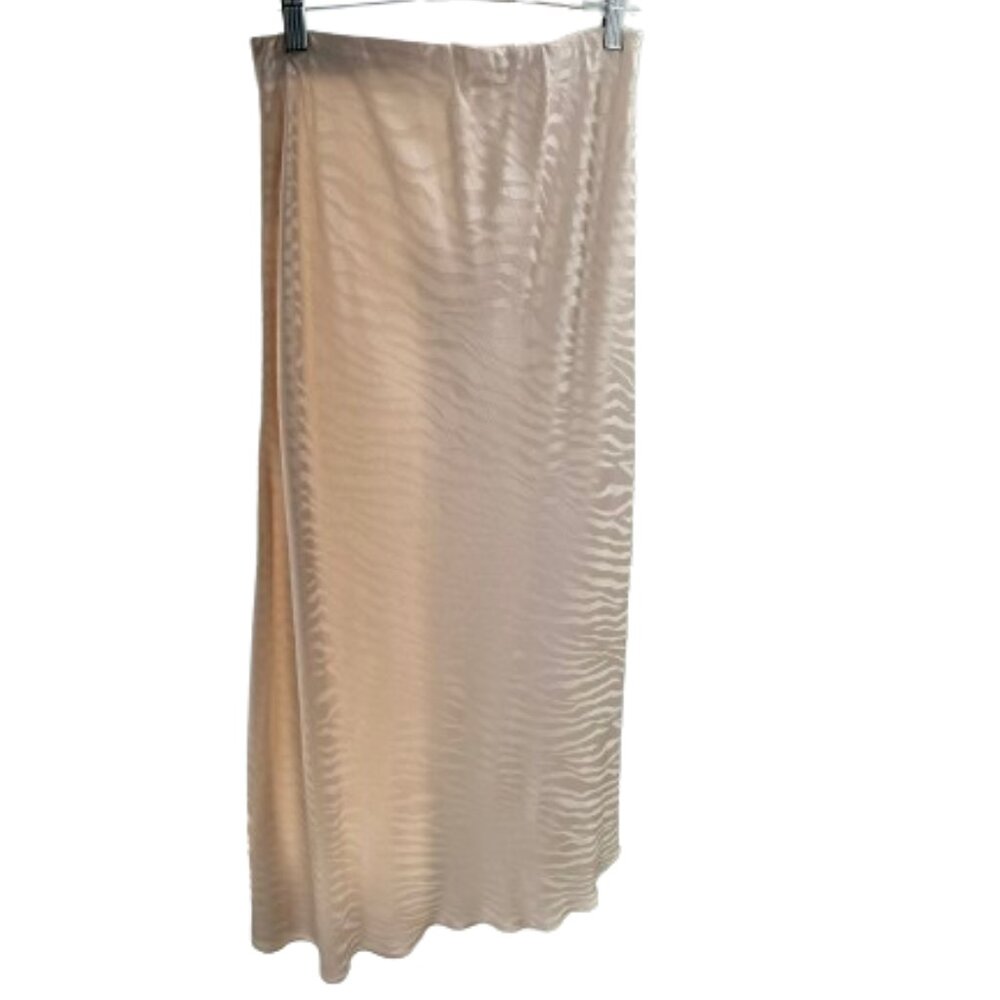 Bec + Bridge zebra silk skirt